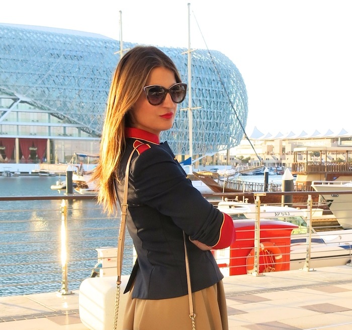 Yas Marina Abu Dhabi amarás la moda my schneider madrid jacket save the king michael kors bag 2