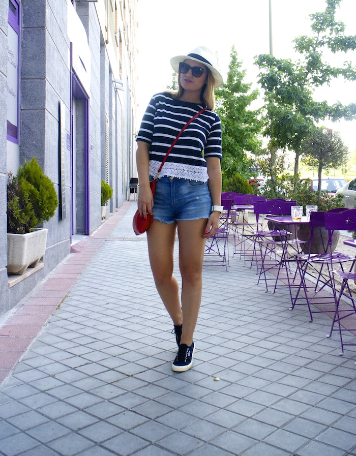 superga sneakers mulberry bag shorts Zara amaras la moda 4