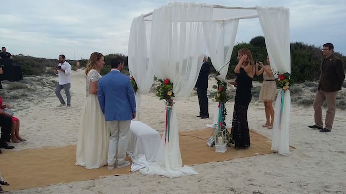 asos dress beach wedding Amarás la moda palma10