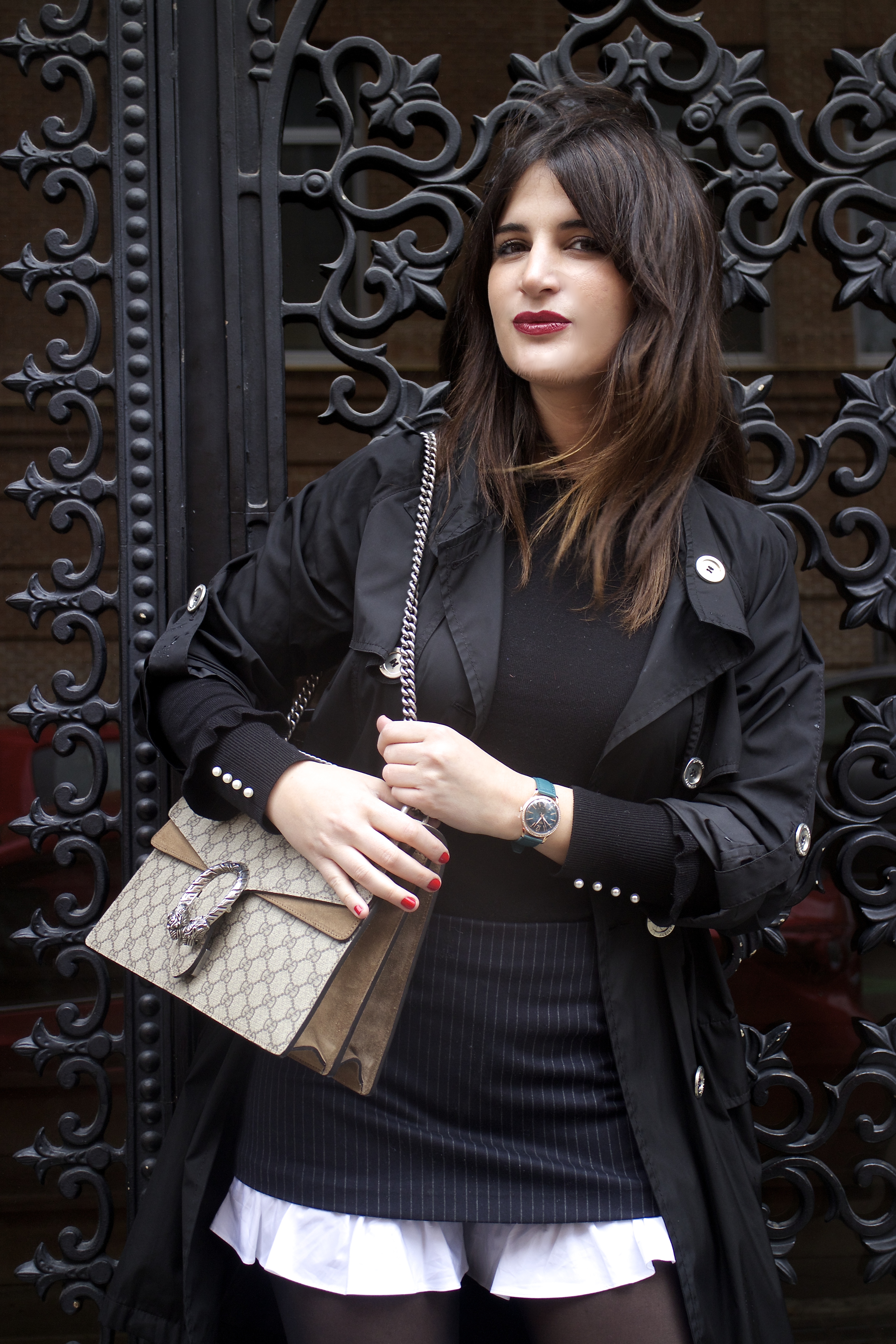 henry london embajadora relojes falda Zara bolso Gucci Paula Fraile amaras la moda trench Burberry6